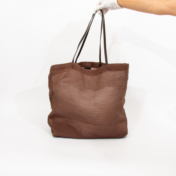 The Row Barn Tote Shopper Bag Brown