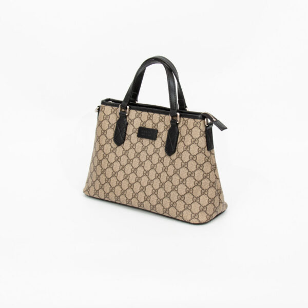 Petit sac cabas Gucci GG Supreme en toile