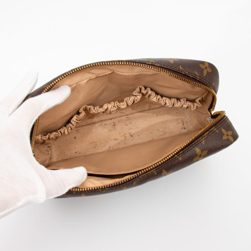 Louis Vuitton Pouch Monogram Canvas Braun 882TH – Bild 5