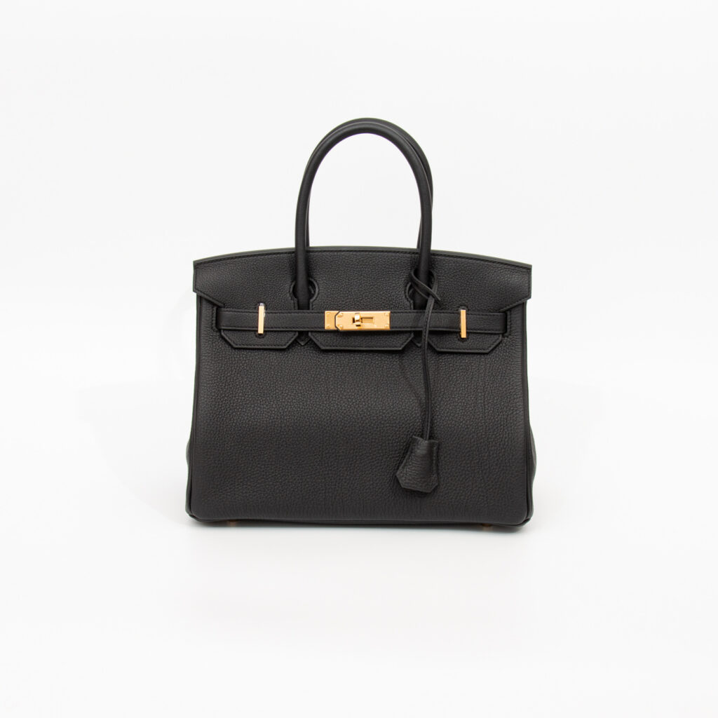 Hermès Birkin 30 Togo Schwarz mit GHW 2025 Neu