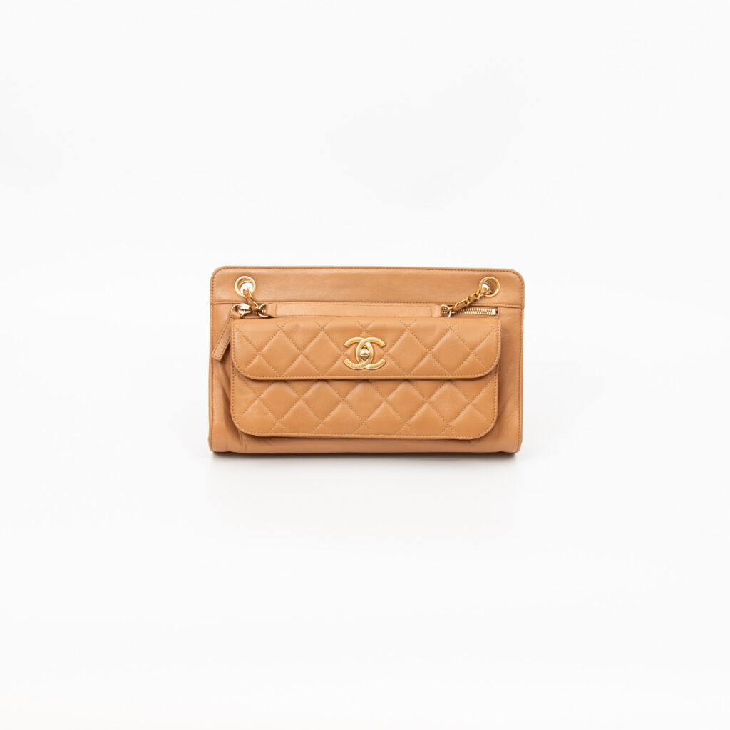 Bolso Chanel Business Affinity Shopper de piel marrón 2011-2012 15750441