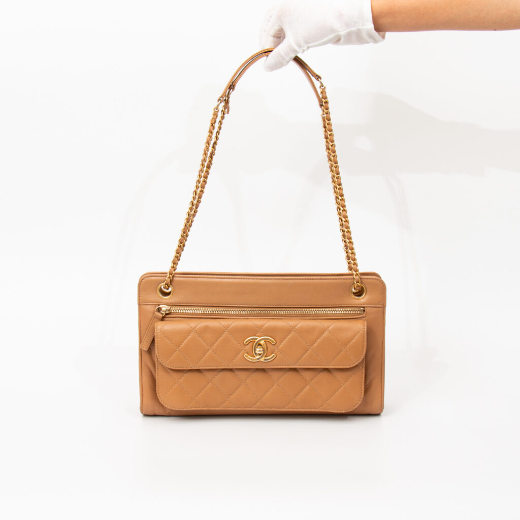 Chanel Business Affinity Shopper Leder Braun 2011–2012 15750441