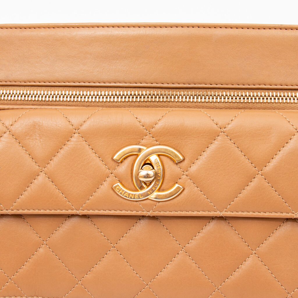 Chanel Business Affinity Shopper Leder Braun 2011–2012 15750441