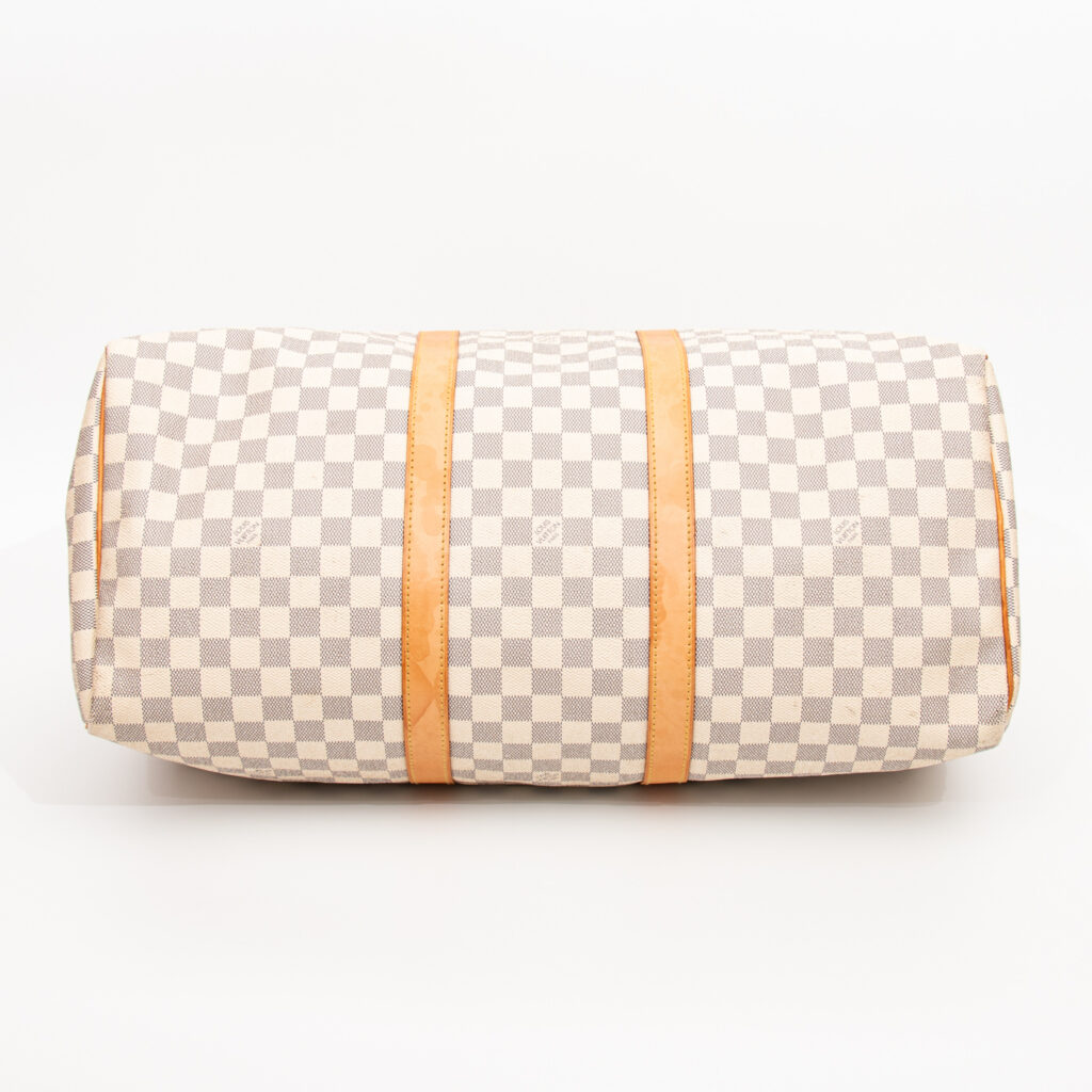 Louis Vuitton Tasche Keepall 50 Damier Azur Canvas 2007 MB1027