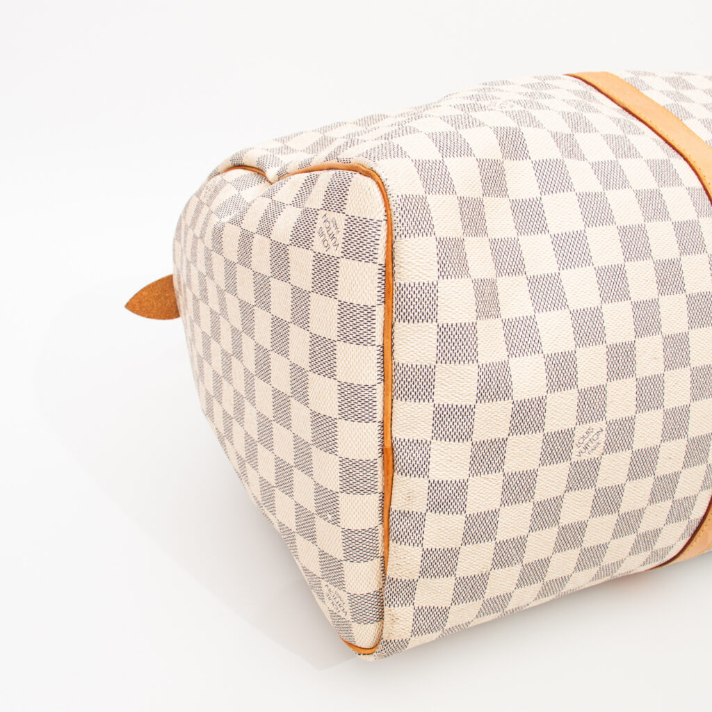 Louis Vuitton Tasche Keepall 50 Damier Azur Canvas 2007 MB1027