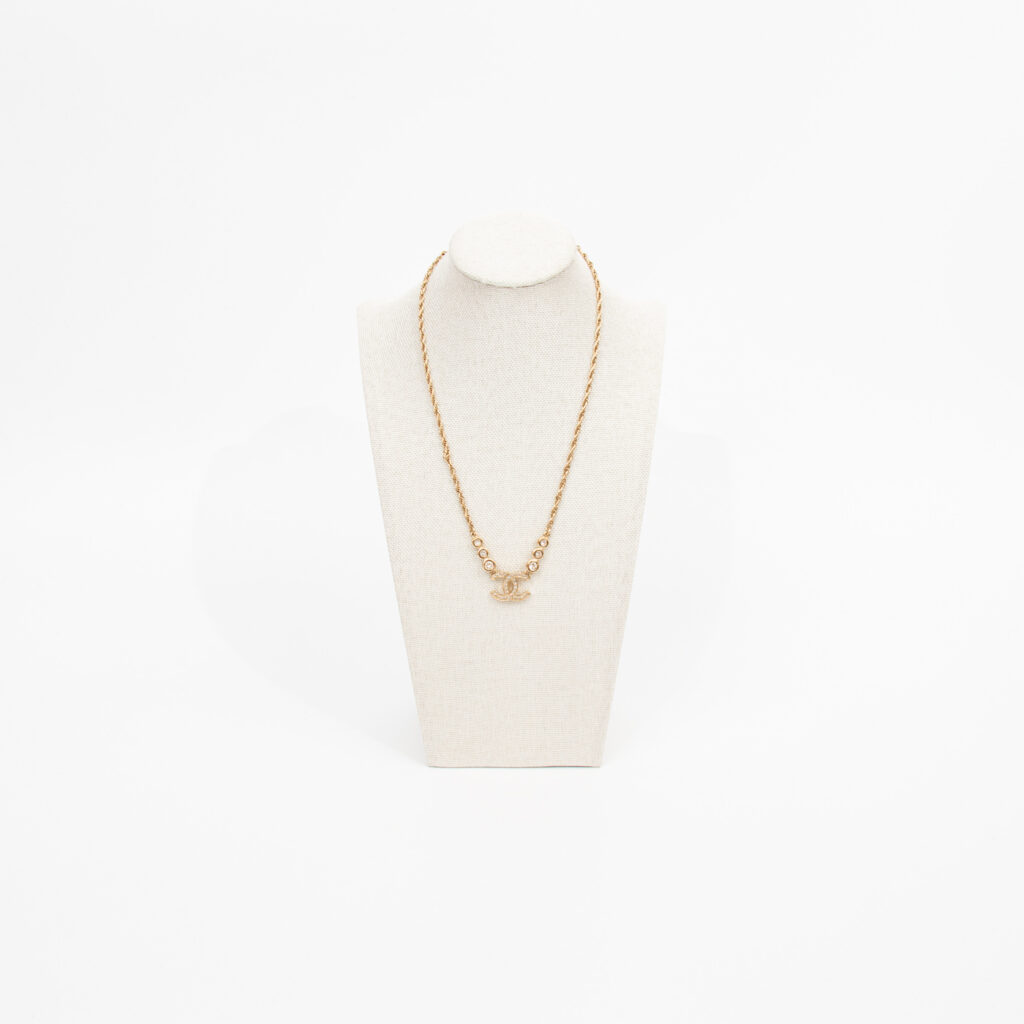 Chanel Kette CC Kristall 50cm 2025