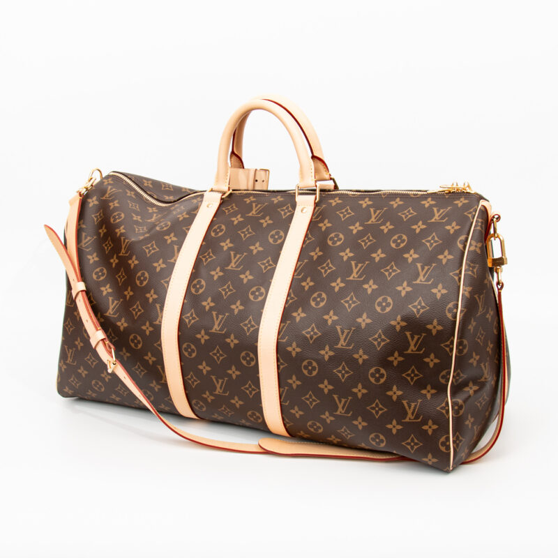 Louis Vuitton Keepall 55 Bandouliere Monogram Tasche – Bild 2