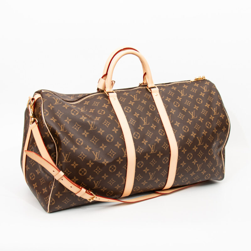 Louis Vuitton Keepall 55 Bandouliere Monogram Tasche – Bild 3