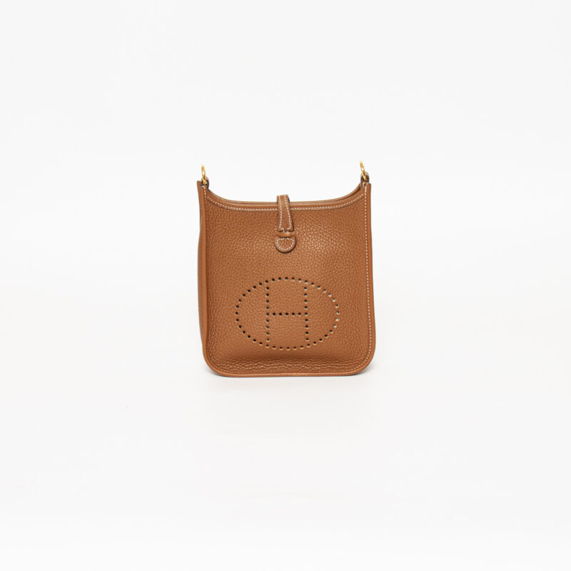Hermès Evelyne 16 Gold mit Gold Neu – Bild 1