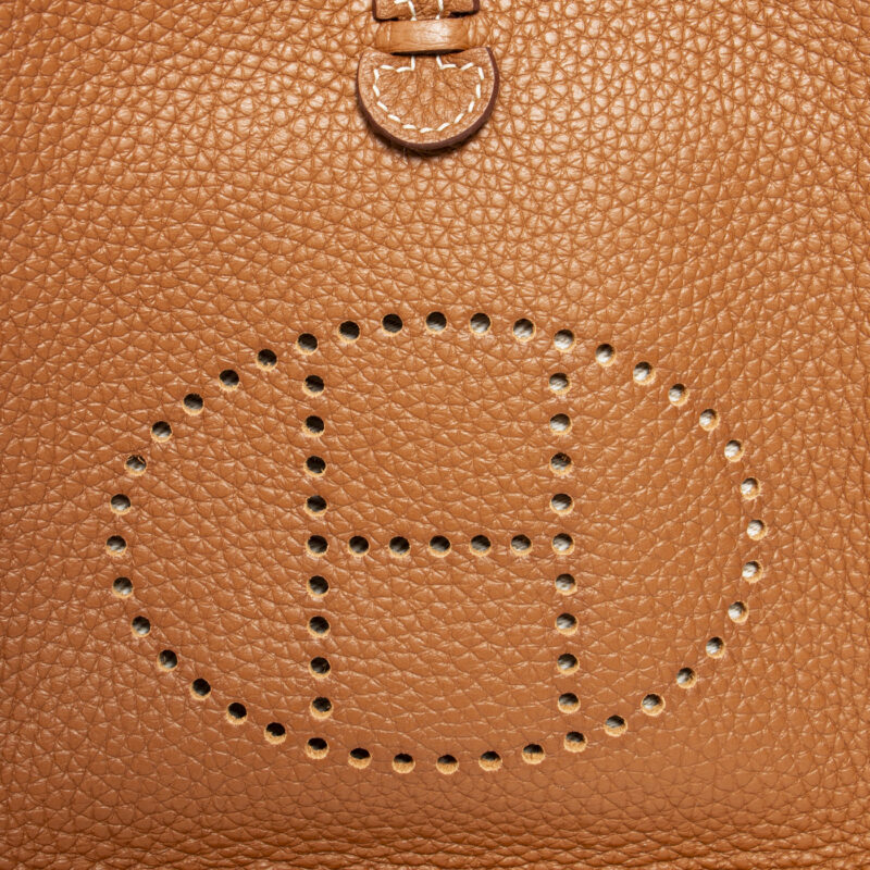 Hermès Evelyne 16 Gold mit Gold Neu – Bild 10