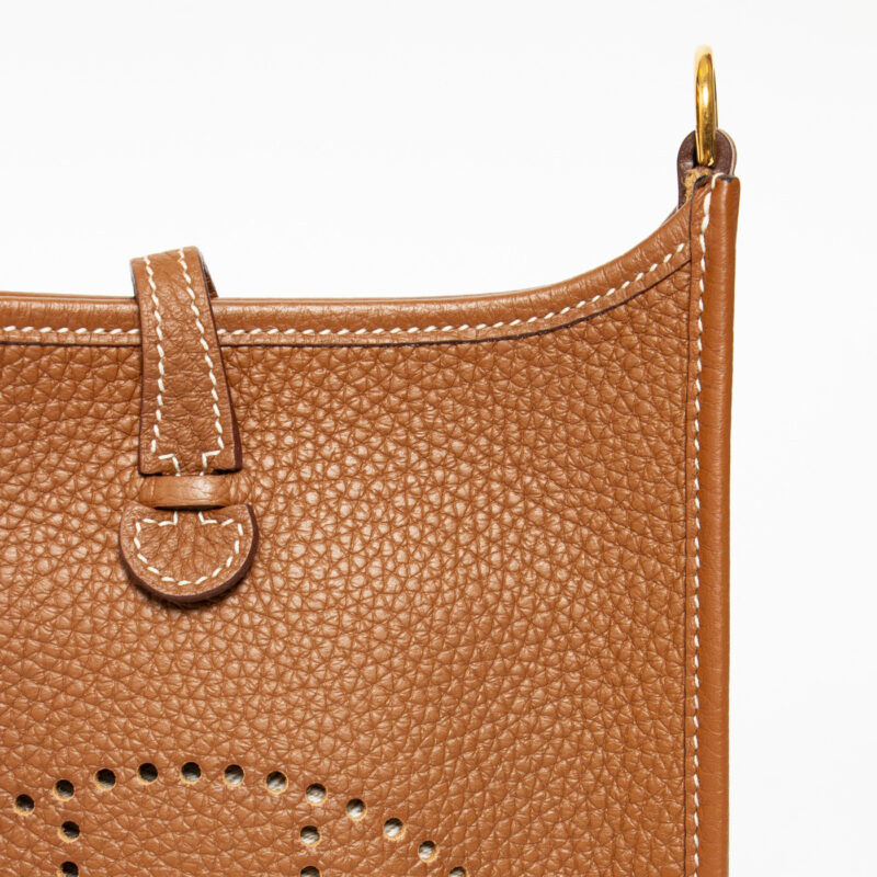 Hermès Evelyne 16 Gold mit Gold Neu – Bild 11