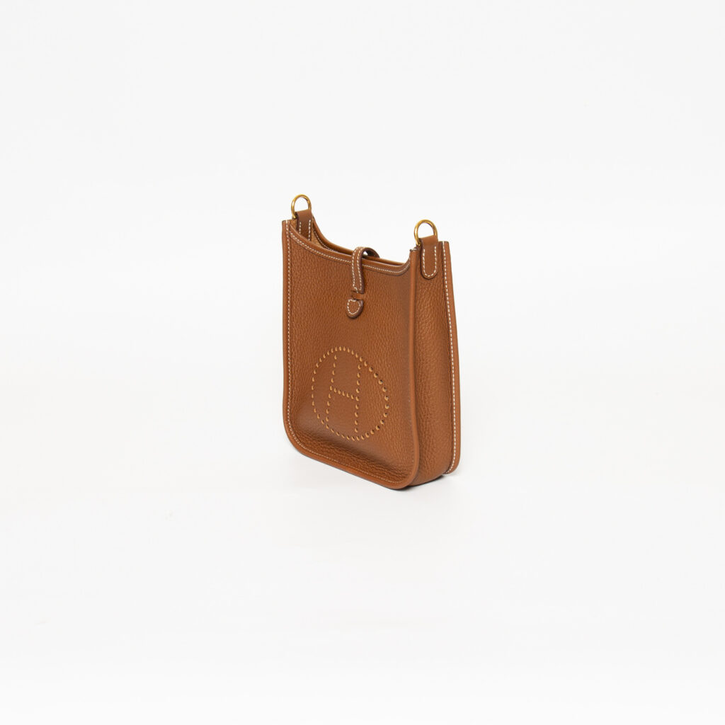 Hermès Evelyne 16 Gold mit Gold Neu