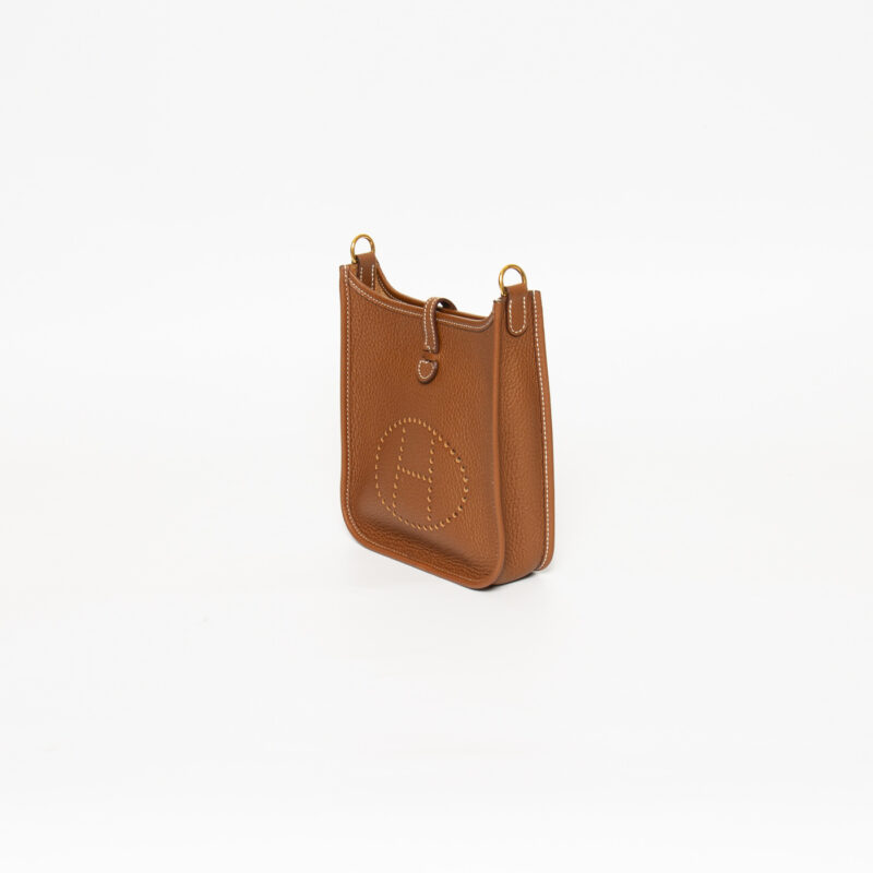 Hermès Evelyne 16 Gold mit Gold Neu – Bild 3