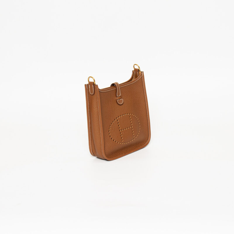 Hermès Evelyne 16 Gold mit Gold Neu – Bild 4