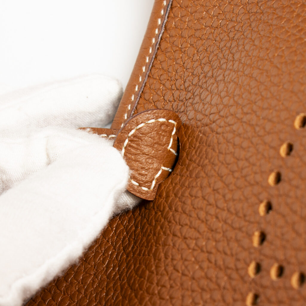 Hermès Evelyne 16 Gold mit Gold Neu