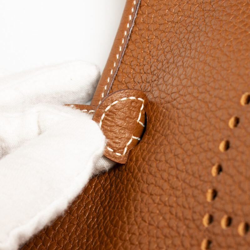 Hermès Evelyne 16 Gold mit Gold Neu – Bild 7