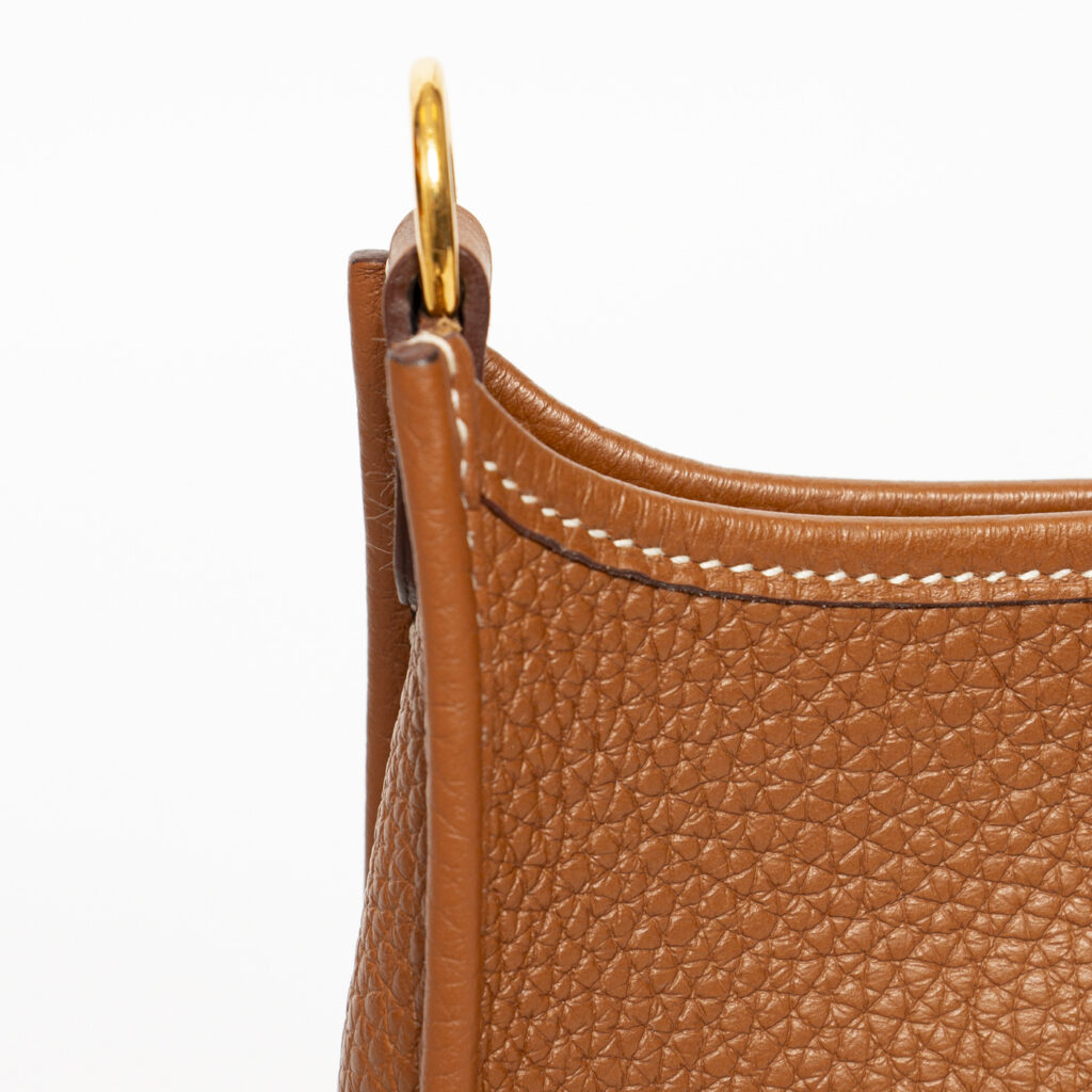 Hermès Evelyne 16 Gold mit Gold Neu
