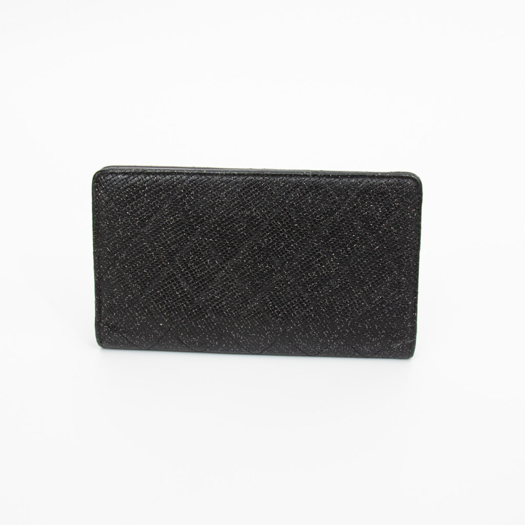 Chanel Geldbörse Long Wallet Leder Schwarz 2013–2014 18404702
