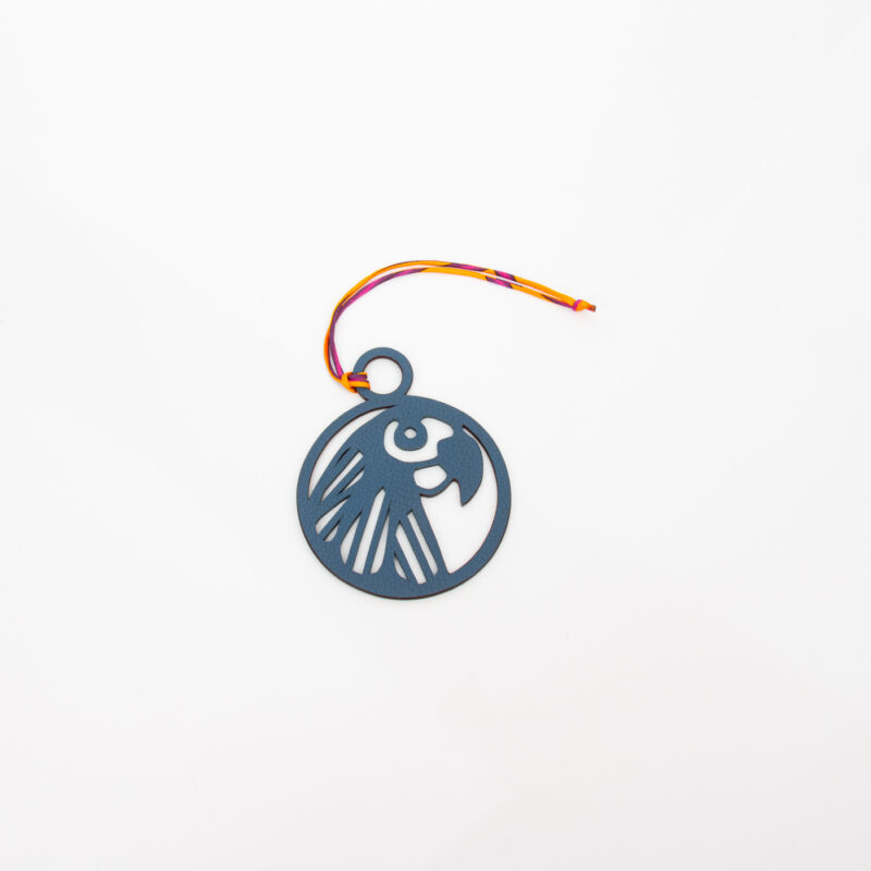 Hermès Charm Petit Ash Aus Leder Papagei – Bild 2