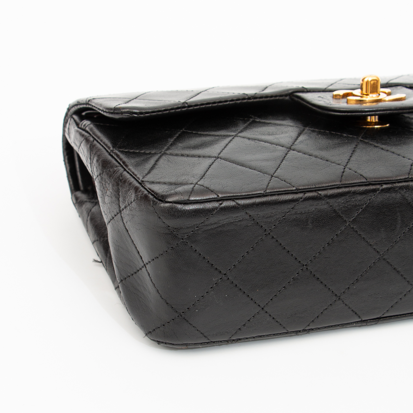 Bolso pequeño negro Chanel Timeless Double Flap 1989–1991 1199460 – Imagen 8