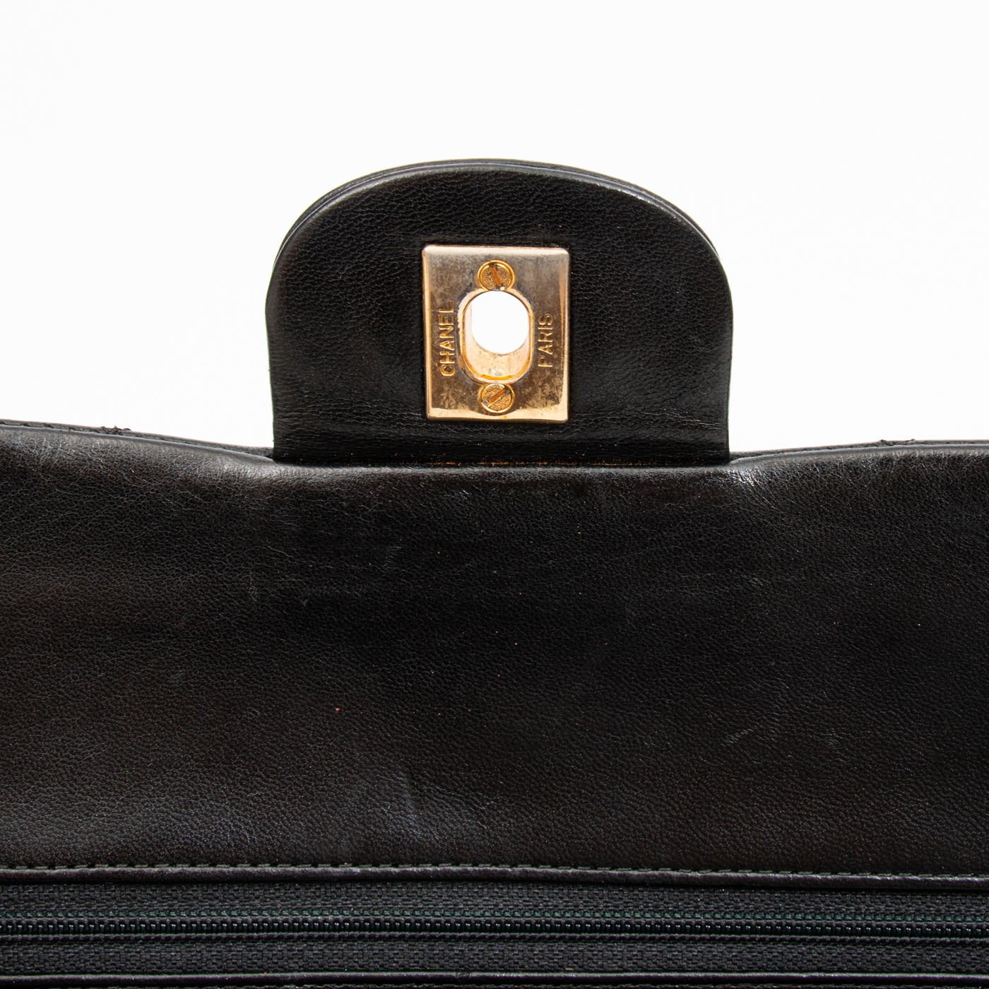 Bolso pequeño negro Chanel Timeless Double Flap 1989–1991 1199460 – Imagen 9