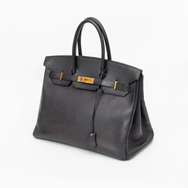 Hermès bag Birkin 35 Blue de plus return Epsom 2003