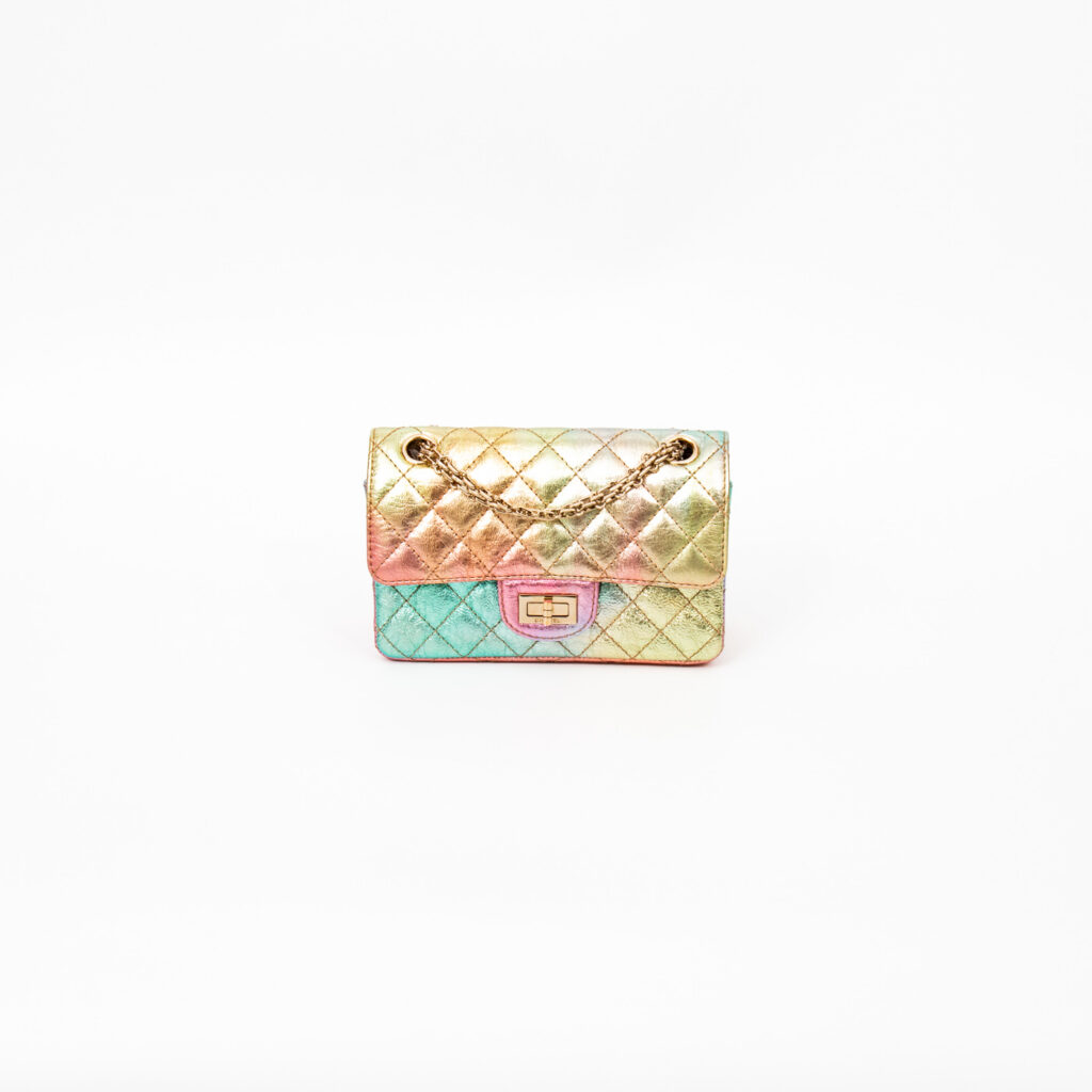 Chanel Tasche  2.55 Mini Rectangular Calfskin Rainbow 2020–2021 30384149