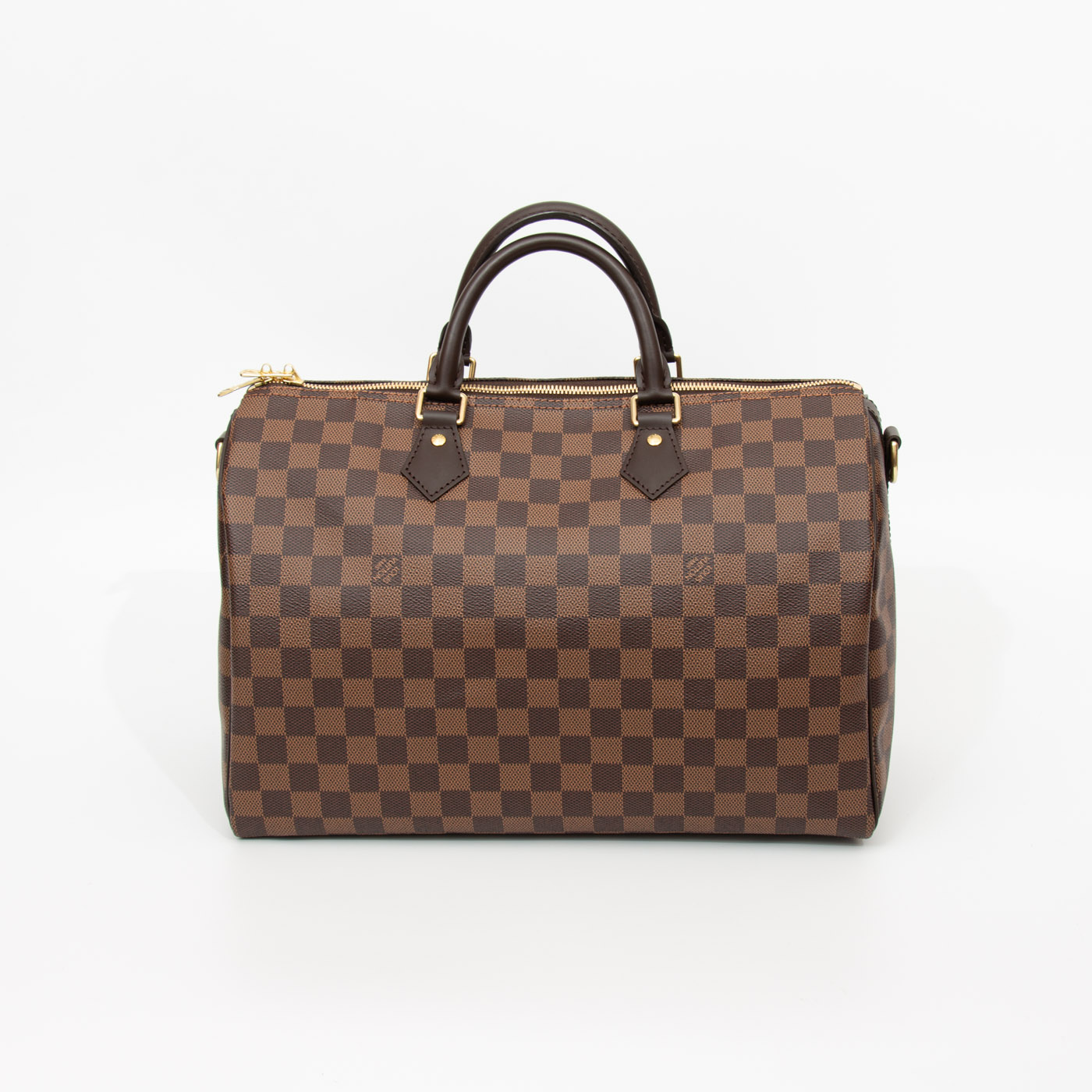 Louis Vuitton Speedy 35 Bandouliere en Damier Ebene – Imagen 4
