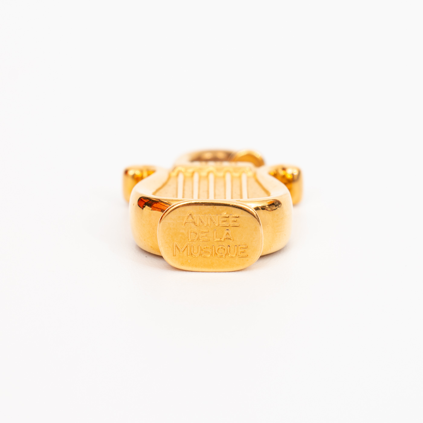 Breloque pour sac Hermès Cadena Harpe Lock Or – Image 4