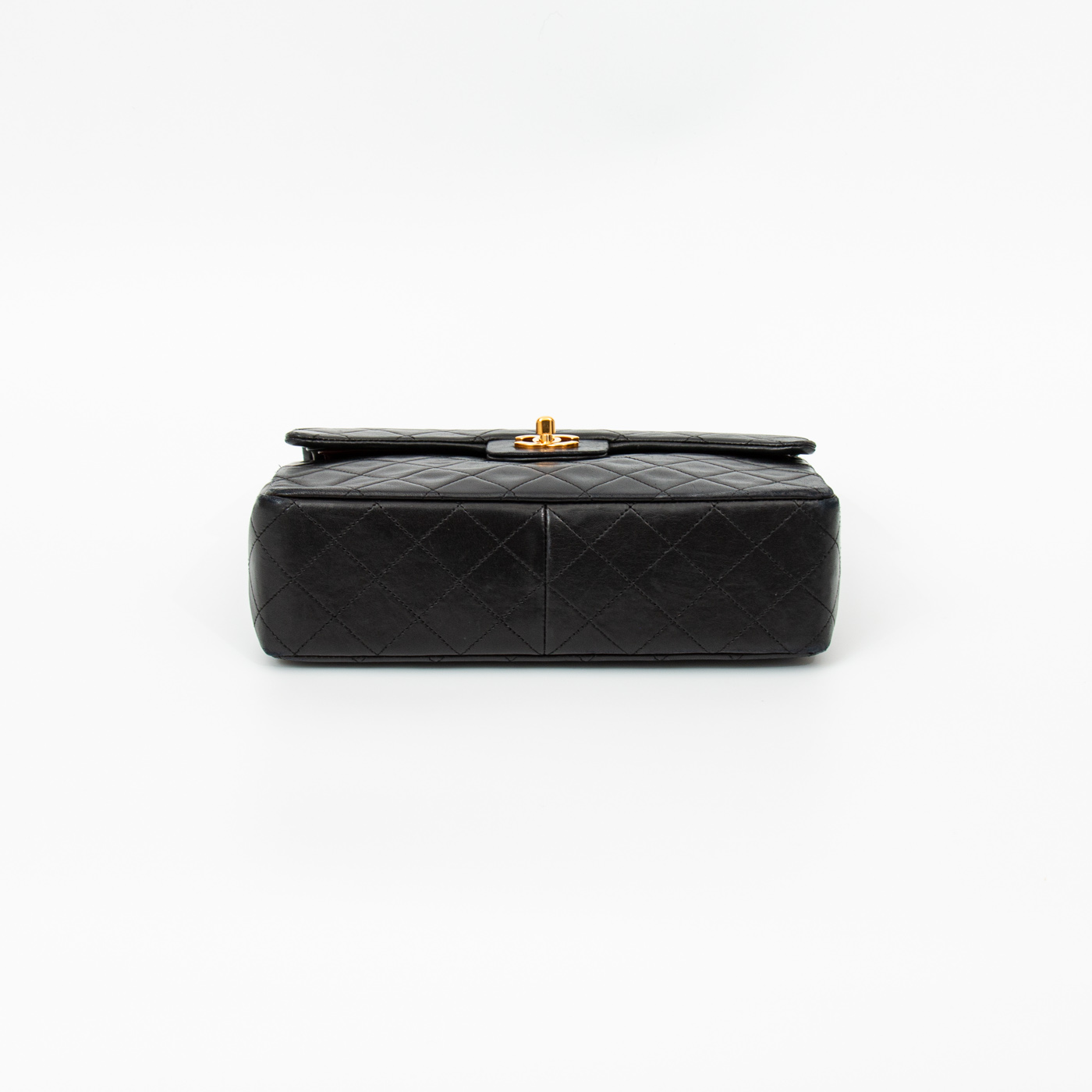 Sac Chanel Double Flap Square Vintage Noir 1989–1991 1419748 – Image 5