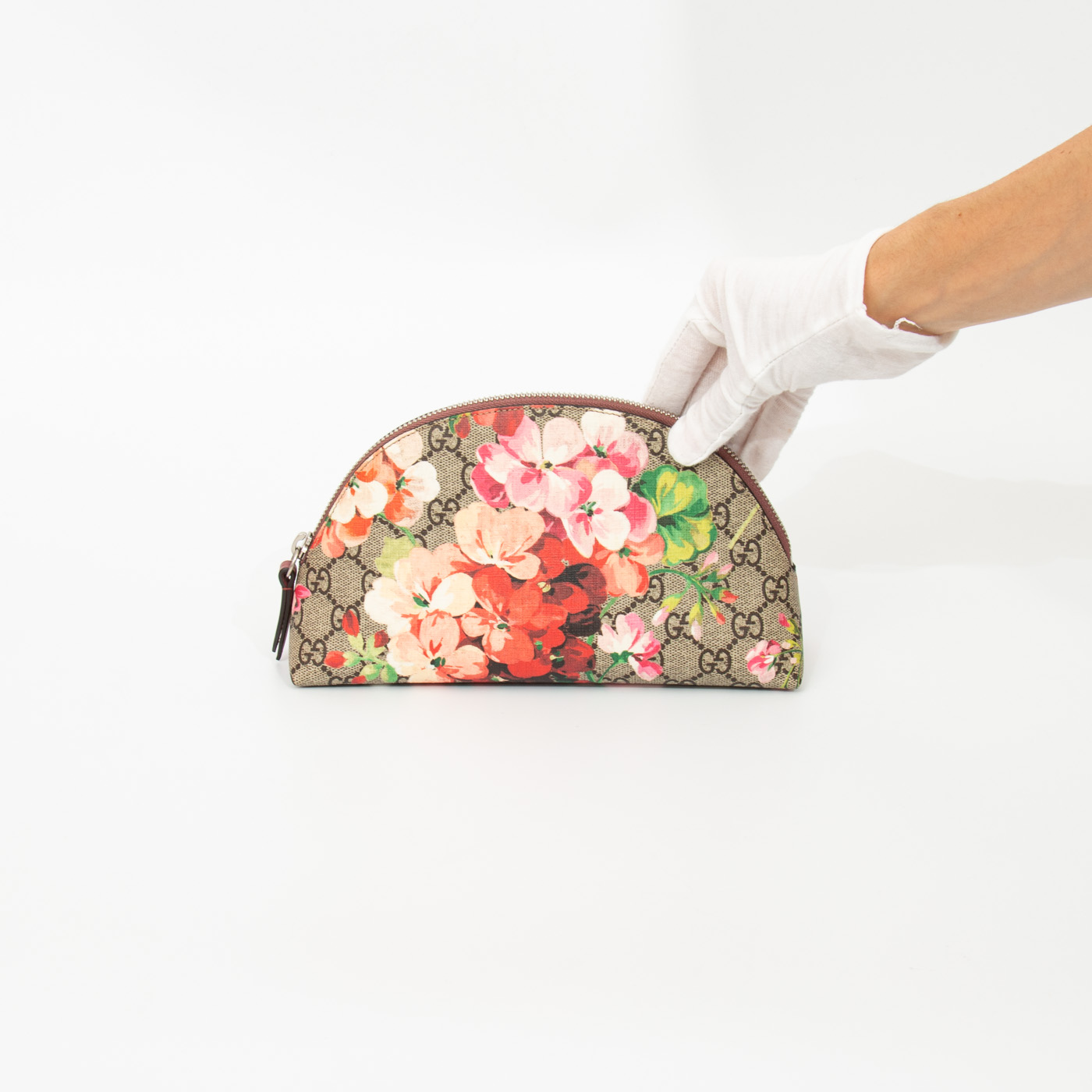 Neceser Gucci GG Supreme Blooms con estampado floral – Imagen 6