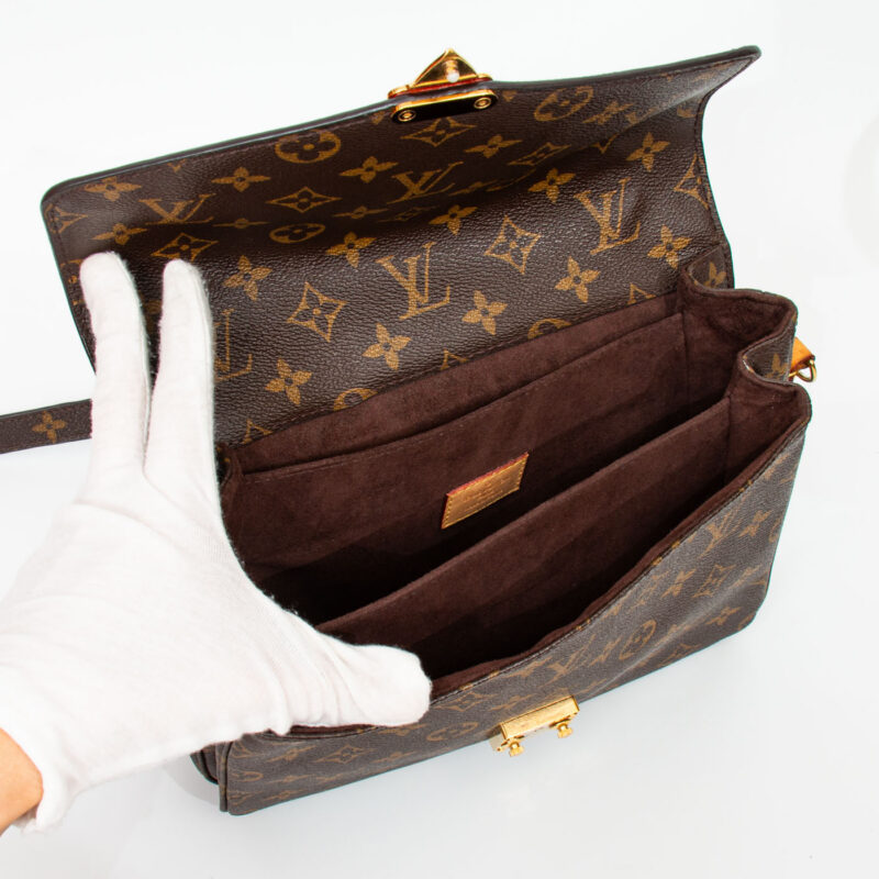 Louis Vuitton Tasche Pochette Métis Mm Monogram Braun 2018 SR3198 – Bild 10
