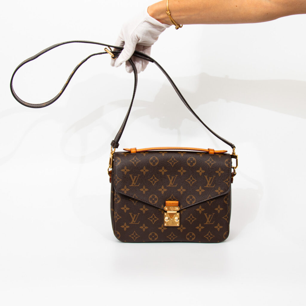 Louis Vuitton Tasche Pochette Métis Mm Monogram Braun 2018 SR3198