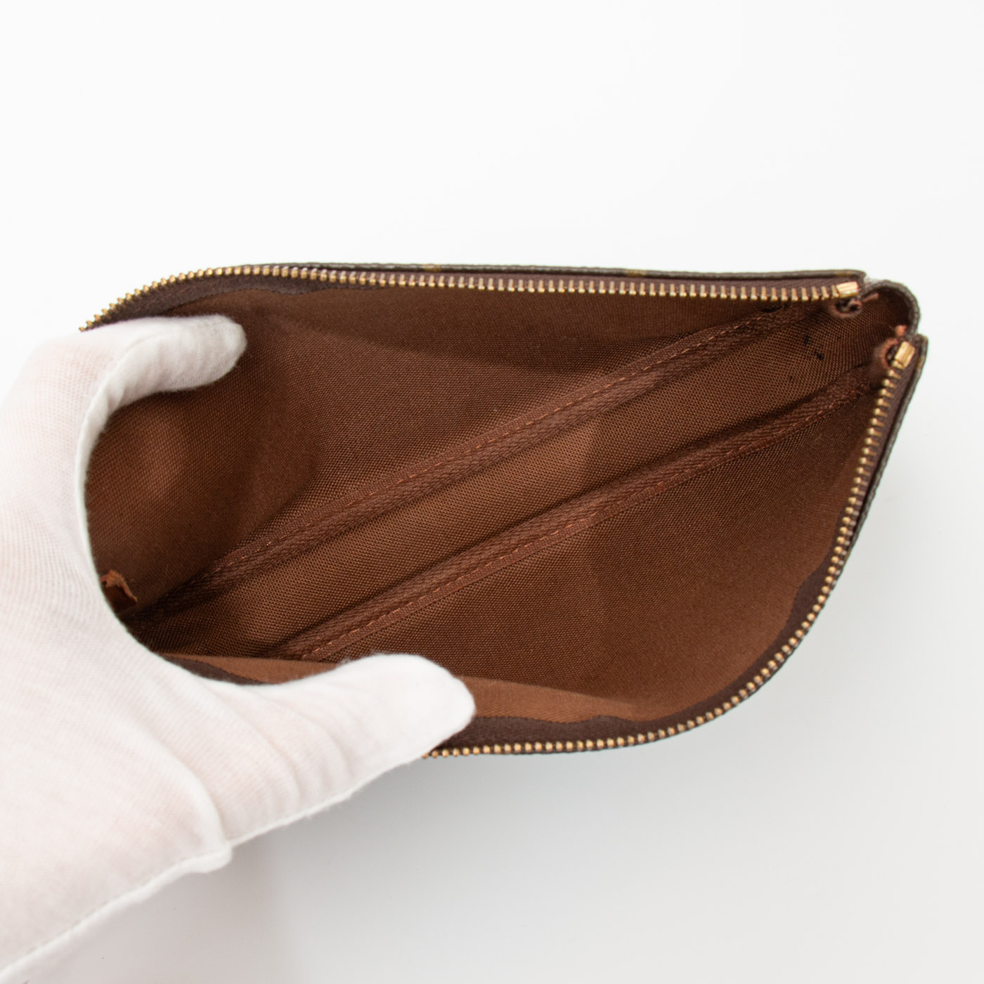Louis Vuitton Tasche Pochette Accessoires Canvas 1997 AR1907 – Bild 9