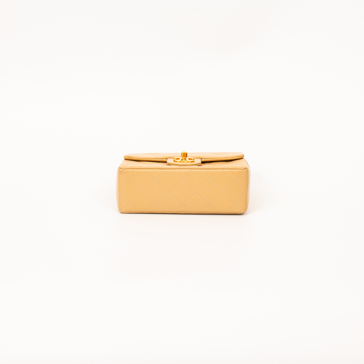 Bolso de mano Chanel Mini Square Single Flap 17 de piel de cordero 1989–1991 1632769 – Imagen 5