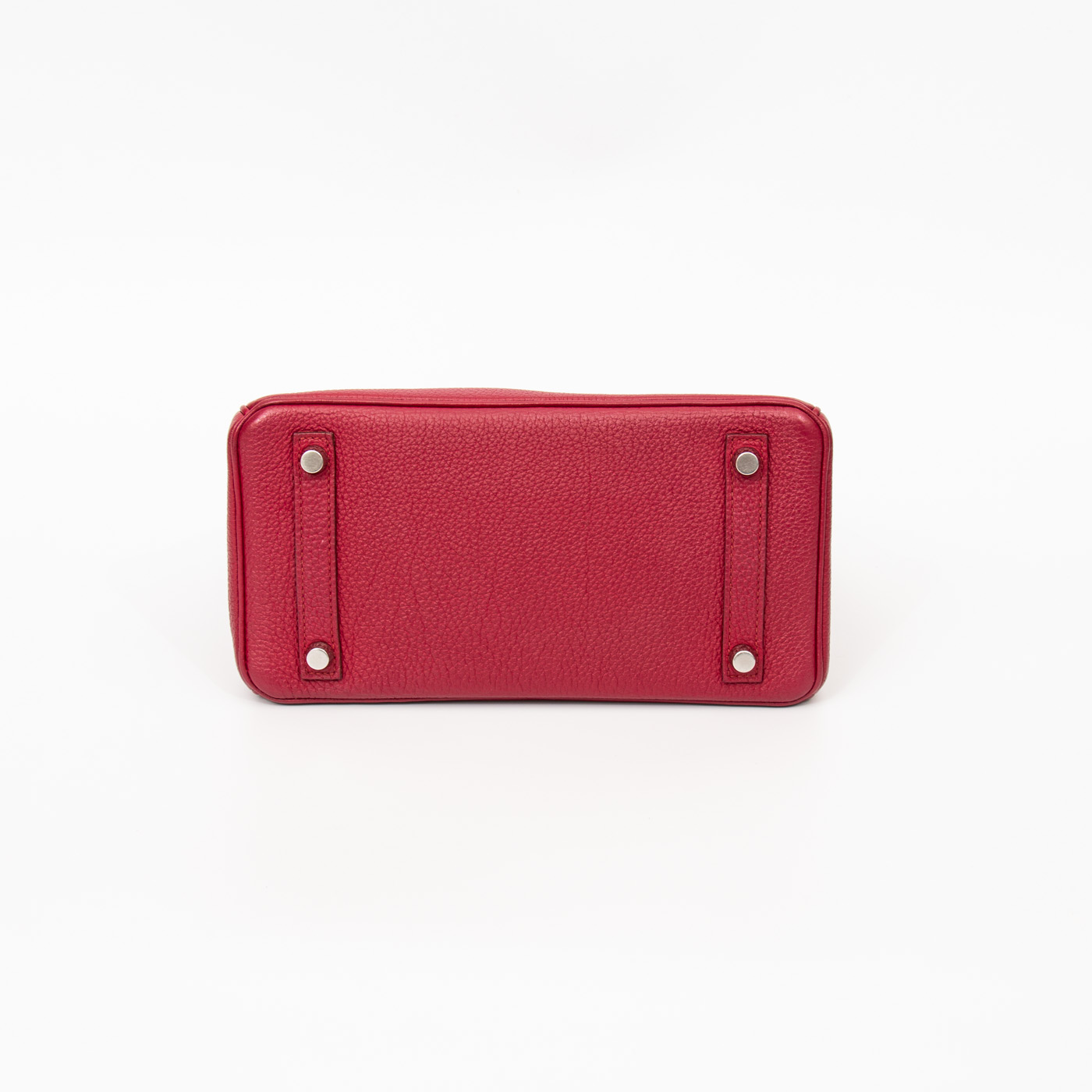 Hermès Birkin 25 Retourne Togo Tosca Red handbag with palladium hardware 2015 – Image 5