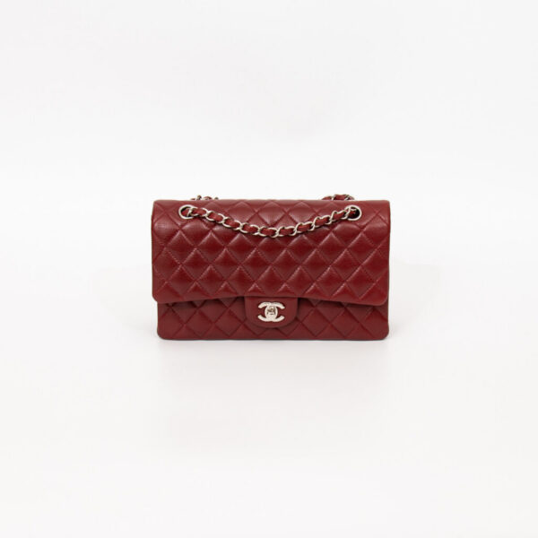 Chanel Tasche Timeless Caviar Rot mit SHW 2011–2012 15787101