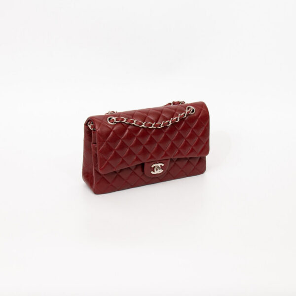 Chanel Tasche Timeless Caviar Rot mit SHW 2011–2012 15787101