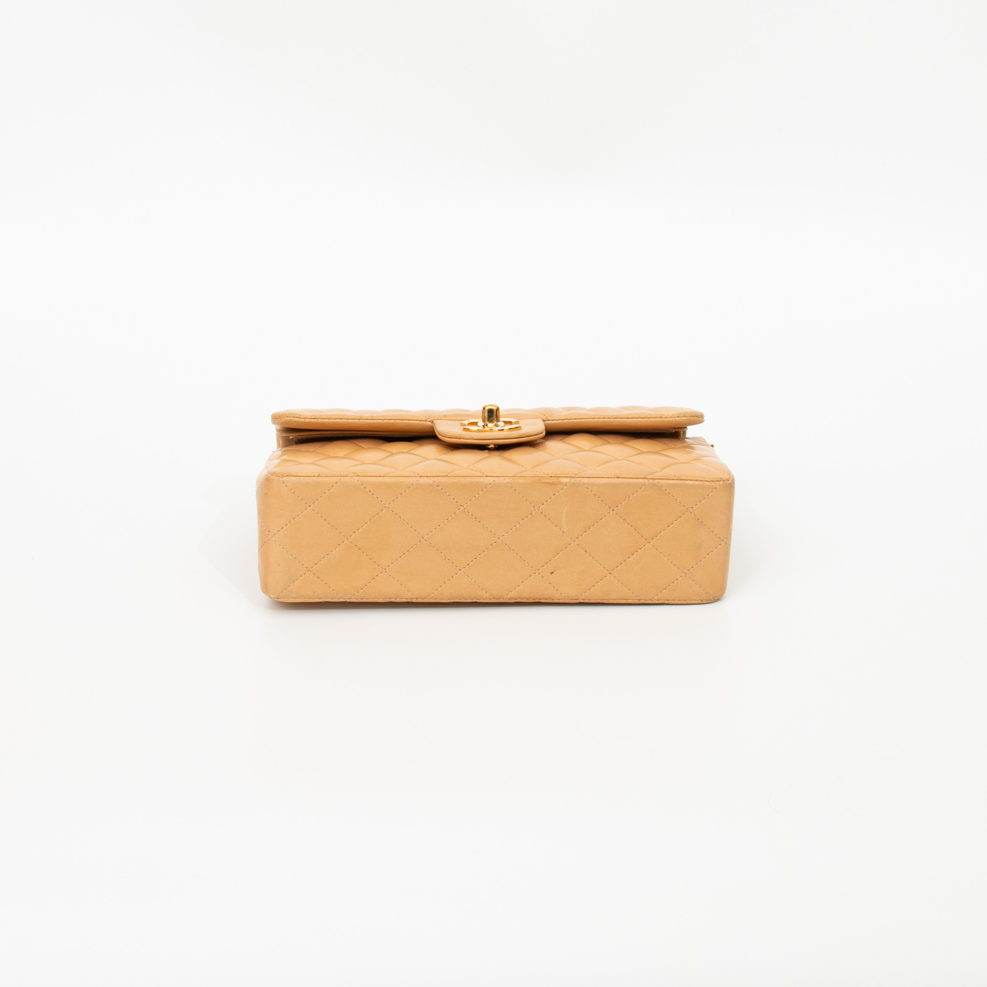 Chanel Tasche Timeless Double Flap Beige 2003–2004 8836911 – Bild 5