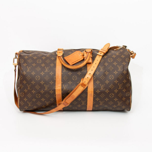 Sac Louis Vuitton Keepall 50 Monogram en toile marron 1994 VI0954