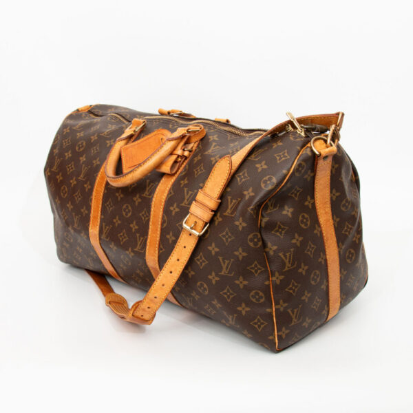Sac Louis Vuitton Keepall 50 Monogram en toile marron 1994 VI0954