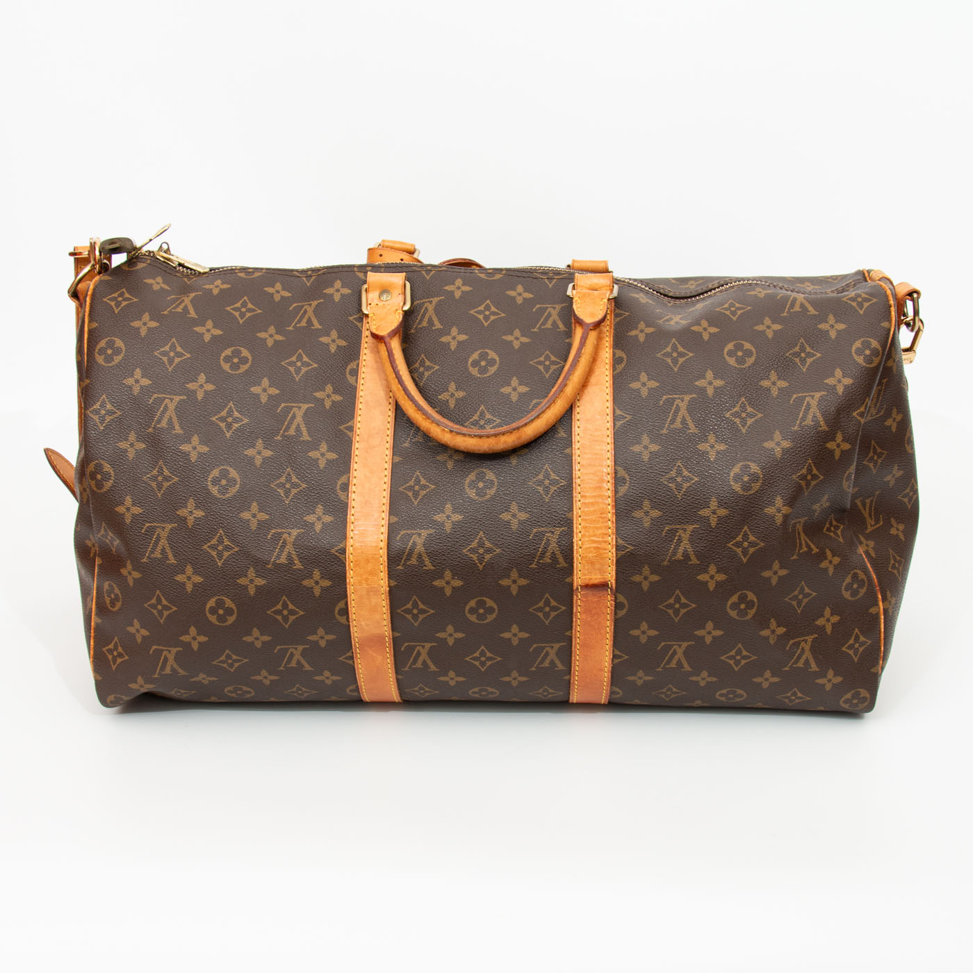 Sac Louis Vuitton Keepall 50 Monogram en toile marron 1994 VI0954 – Image 4