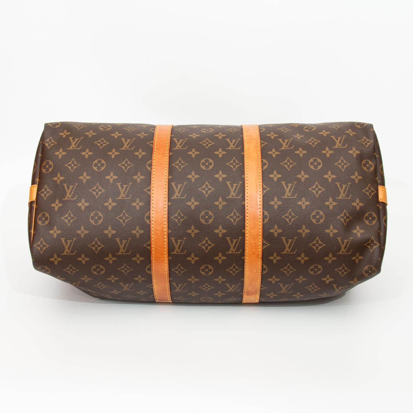 Sac Louis Vuitton Keepall 50 Monogram en toile marron 1994 VI0954 – Image 5