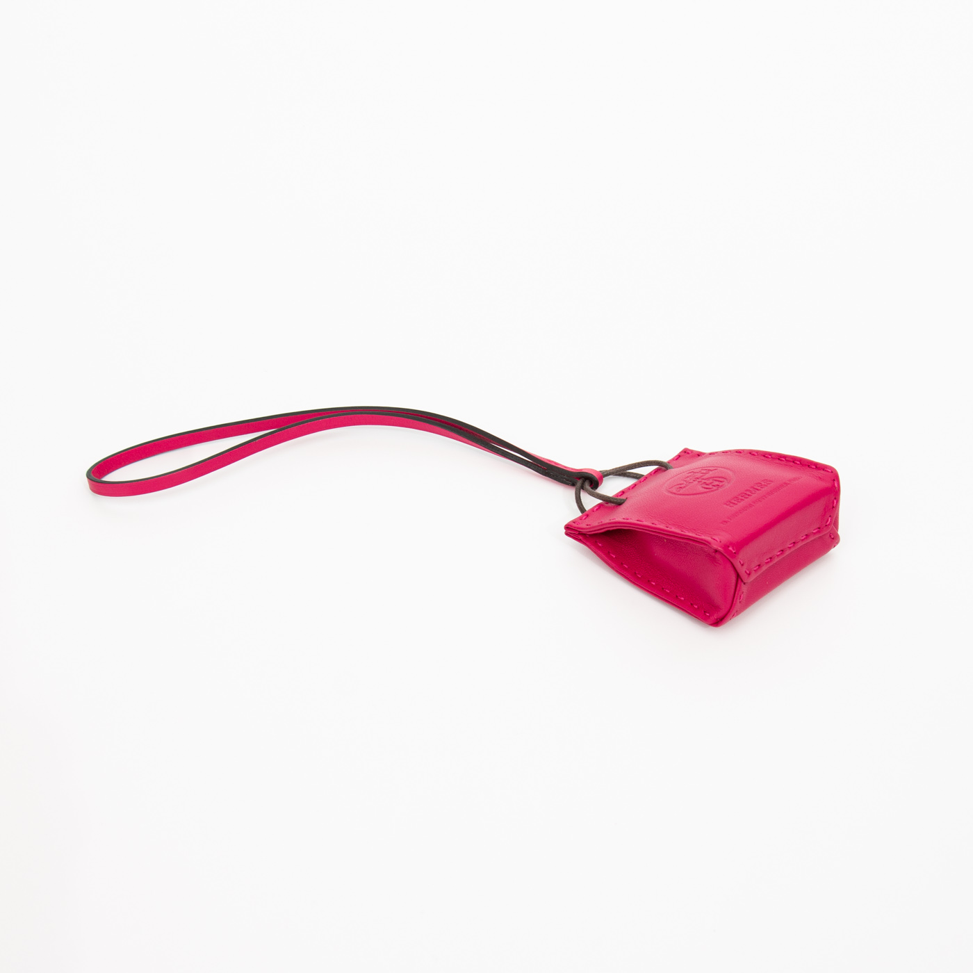 Sac cabas Hermès Mini Sac en cuir rose – Image 4