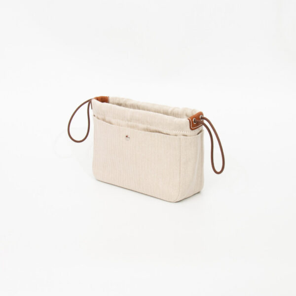 Hermès Fourbi 20 Case Taschen Inlay für Birkin oder Kelly 25