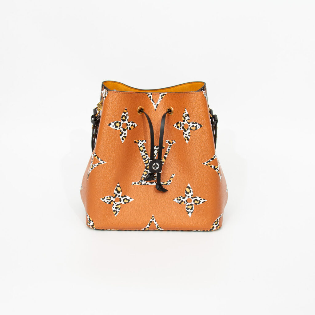 Louis Vuitton NéoNoé MM Shopper Jungle Caramel Edition mit Animal Print