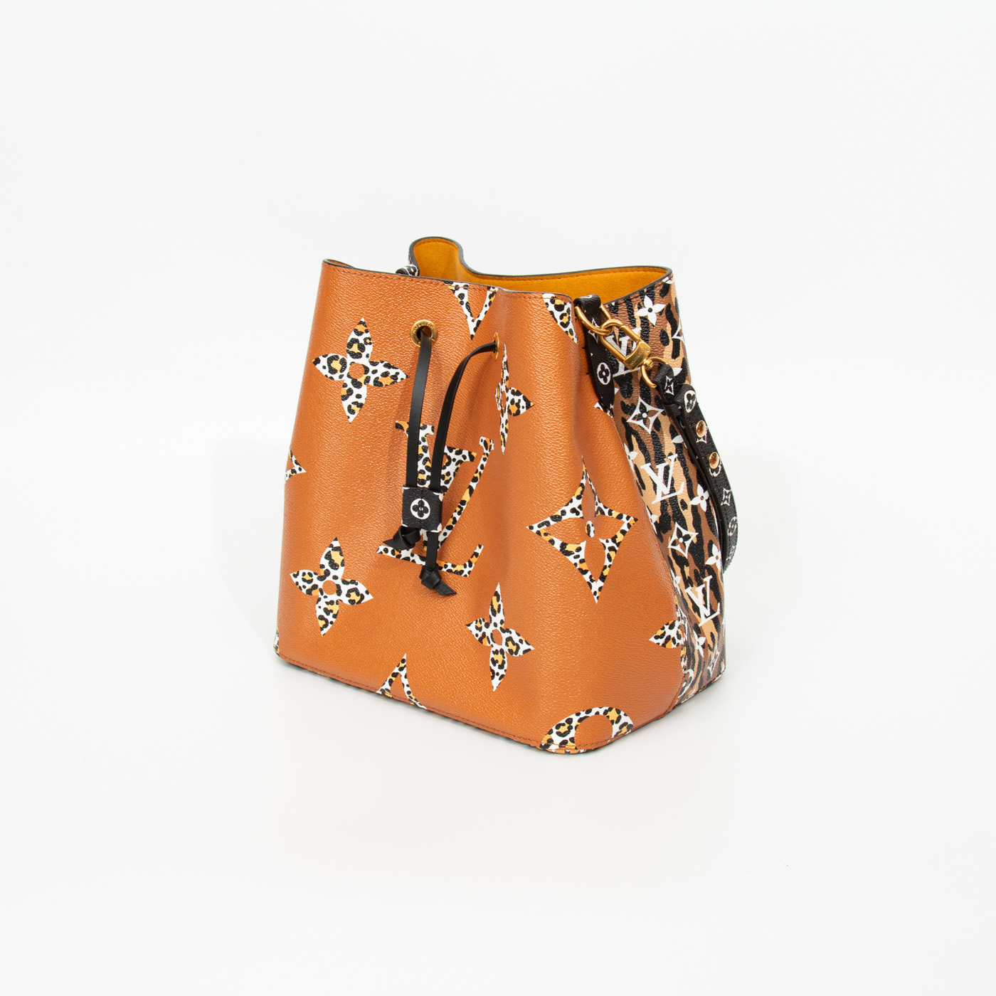 Sac cabas Louis Vuitton NéoNoé MM Jungle Caramel Edition à imprimé animal – Image 2