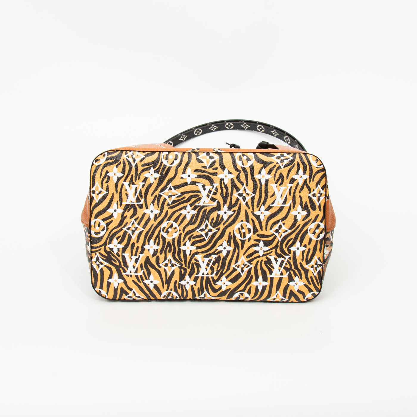 Sac cabas Louis Vuitton NéoNoé MM Jungle Caramel Edition à imprimé animal – Image 5