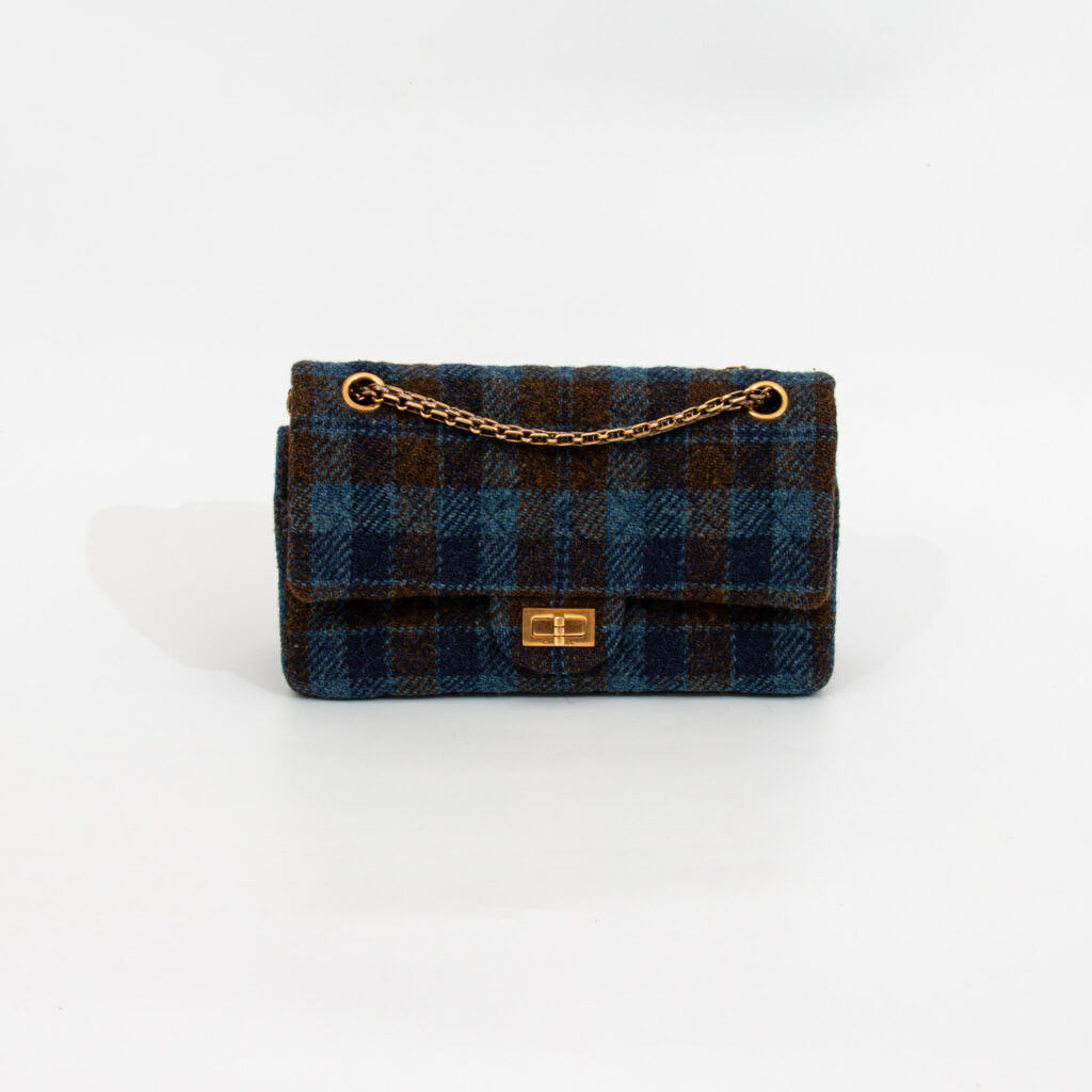 Chanel Tasche 2.55 Double Flap Blau 2015–2016 21745317