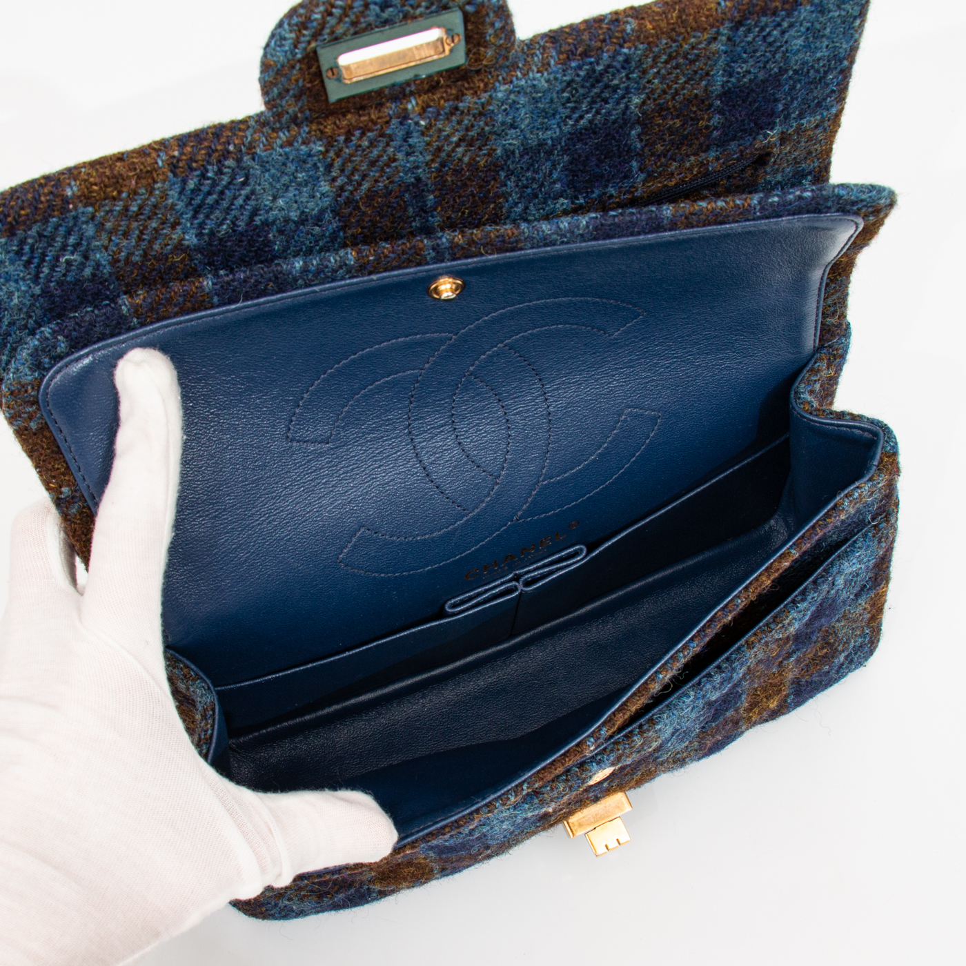 Chanel Tasche 2.55 Double Flap Blau 2015–2016 21745317 – Bild 11